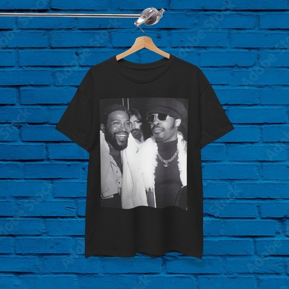 Stevie Wonder Shirt, GANGSTA! Marvin Gaye!
